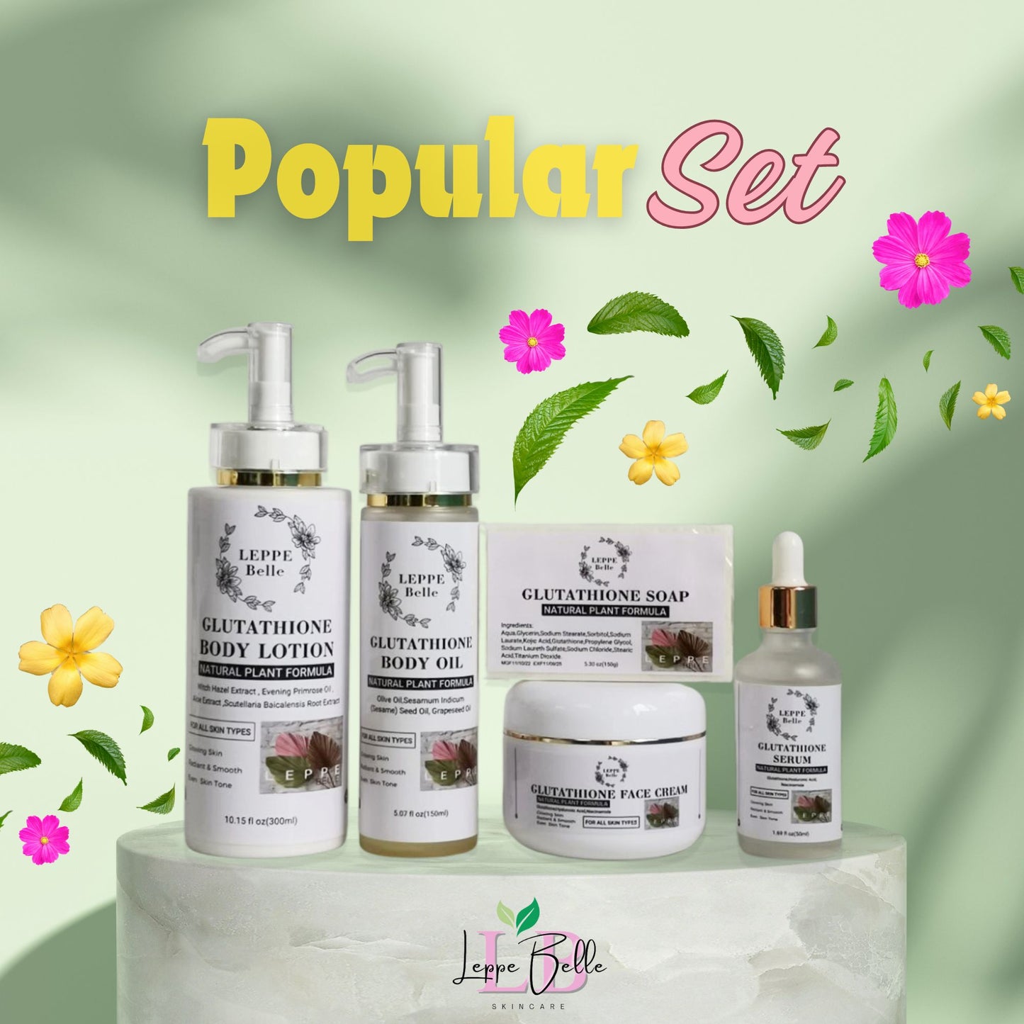 GLUTATHIONE SKIN CARE SET 1 50% off